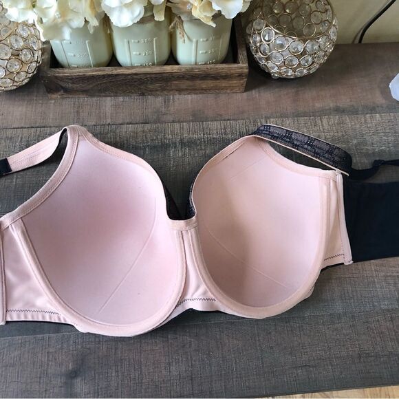 Soma Stunning Support Geo Lace Balconette Bra 44D - Picture 3 of 4